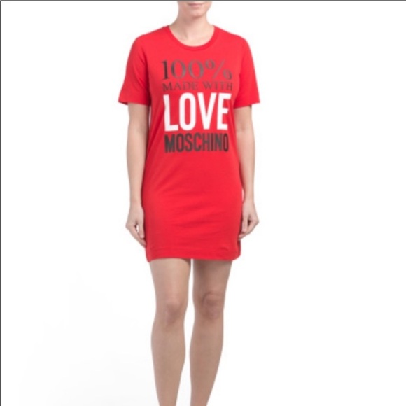 Moschino Red Mini Dress - Picture 7 of 9